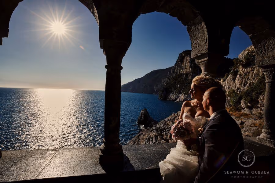 Ślub we Włoszech - Liguria (ślub) + Toskania (przyjęcie). Zdjęcie nr. 15