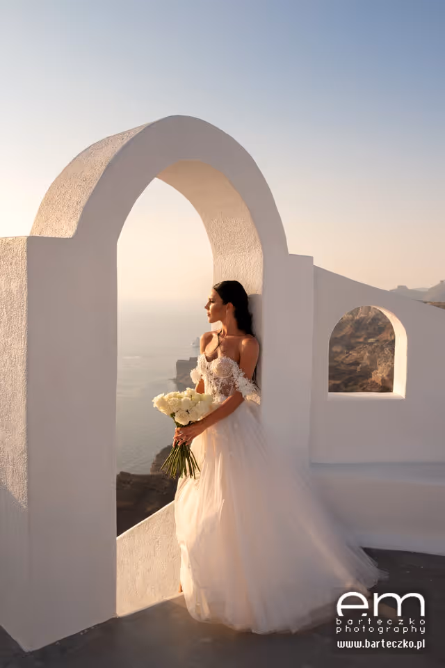 Ślub w Grecji - Santorini. Taras nr. 2. Zdjęcie nr. 5