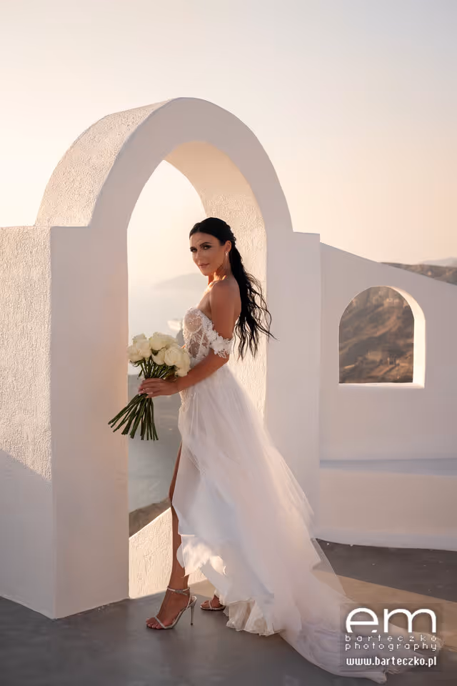 Ślub w Grecji - Santorini. Taras nr. 2. Zdjęcie nr. 7