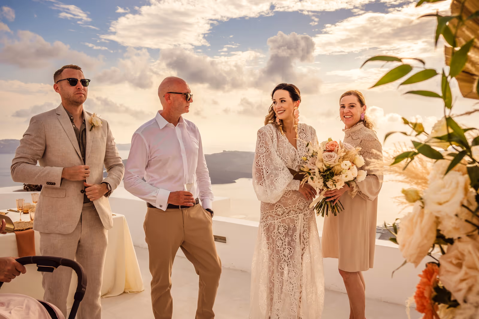 Ślub w Grecji. Santorini. Taras nr. 6. Zdjęcie nr. 14
