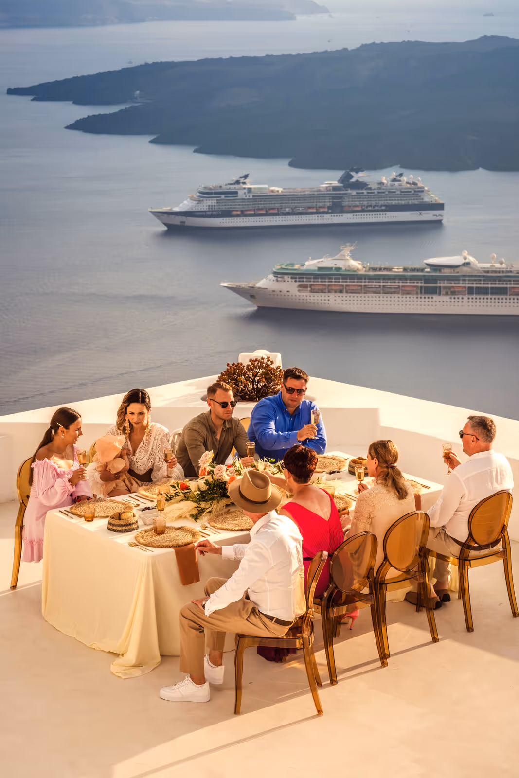 Ślub w Grecji. Santorini. Taras nr. 6. Zdjęcie nr. 26