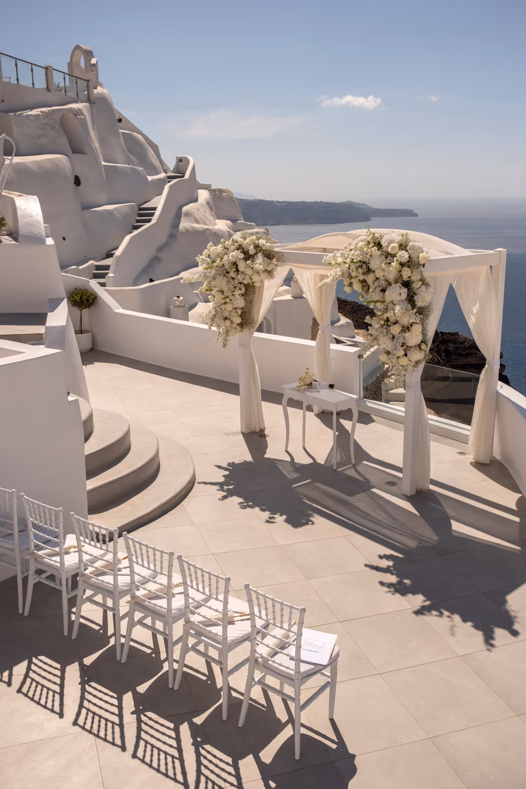 Ślub w Grecji. Santorini. Taras nr. 2. Zdjęcie nr. 19