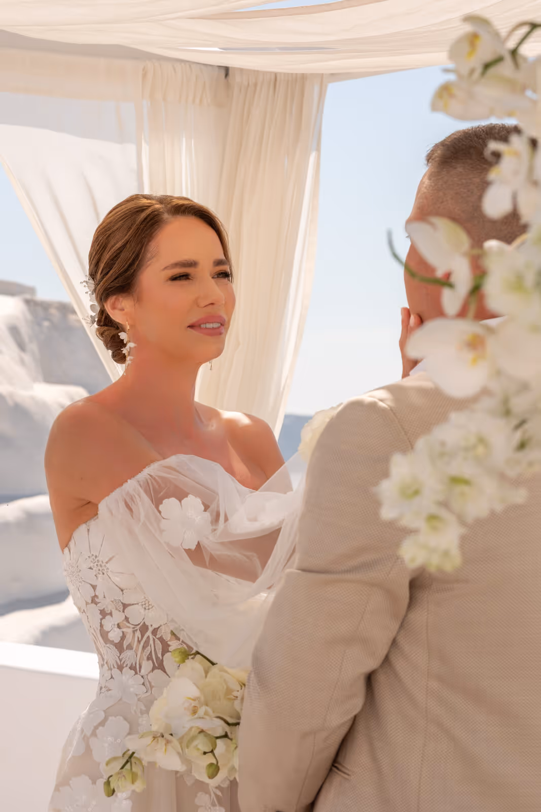 Ślub w Grecji. Santorini. Taras nr. 2. Zdjęcie nr. 36