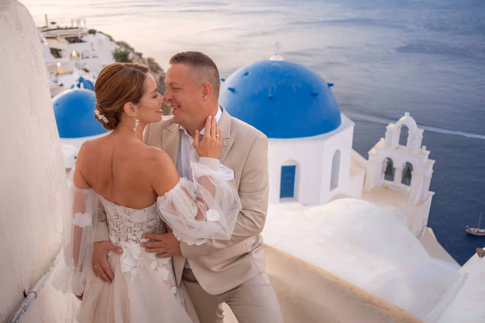 Ślub w Grecji. Santorini. Taras nr. 2. Zdjęcie nr. 70