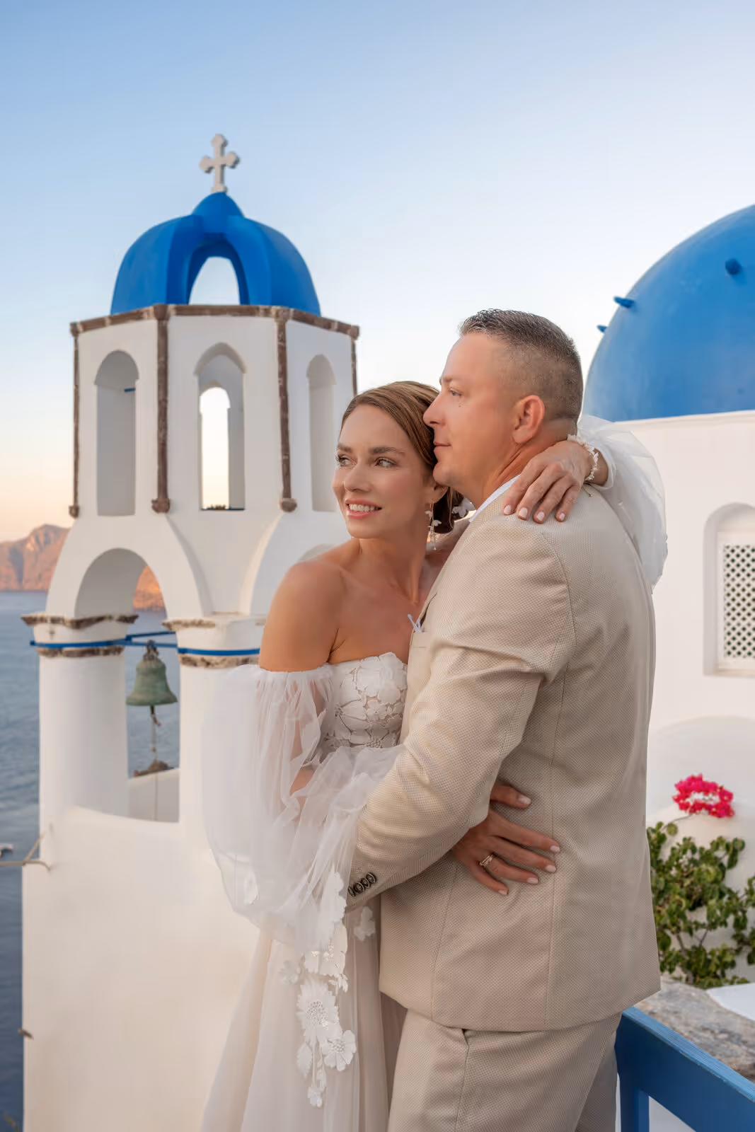 Ślub w Grecji. Santorini. Taras nr. 2. Zdjęcie nr. 75