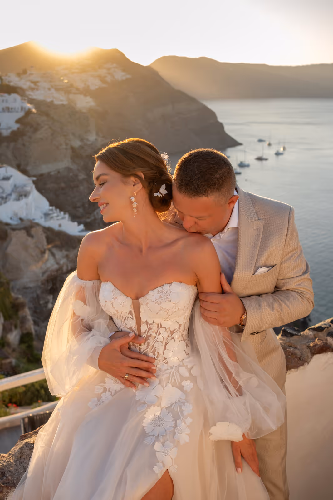 Ślub w Grecji. Santorini. Taras nr. 2. Zdjęcie nr. 77