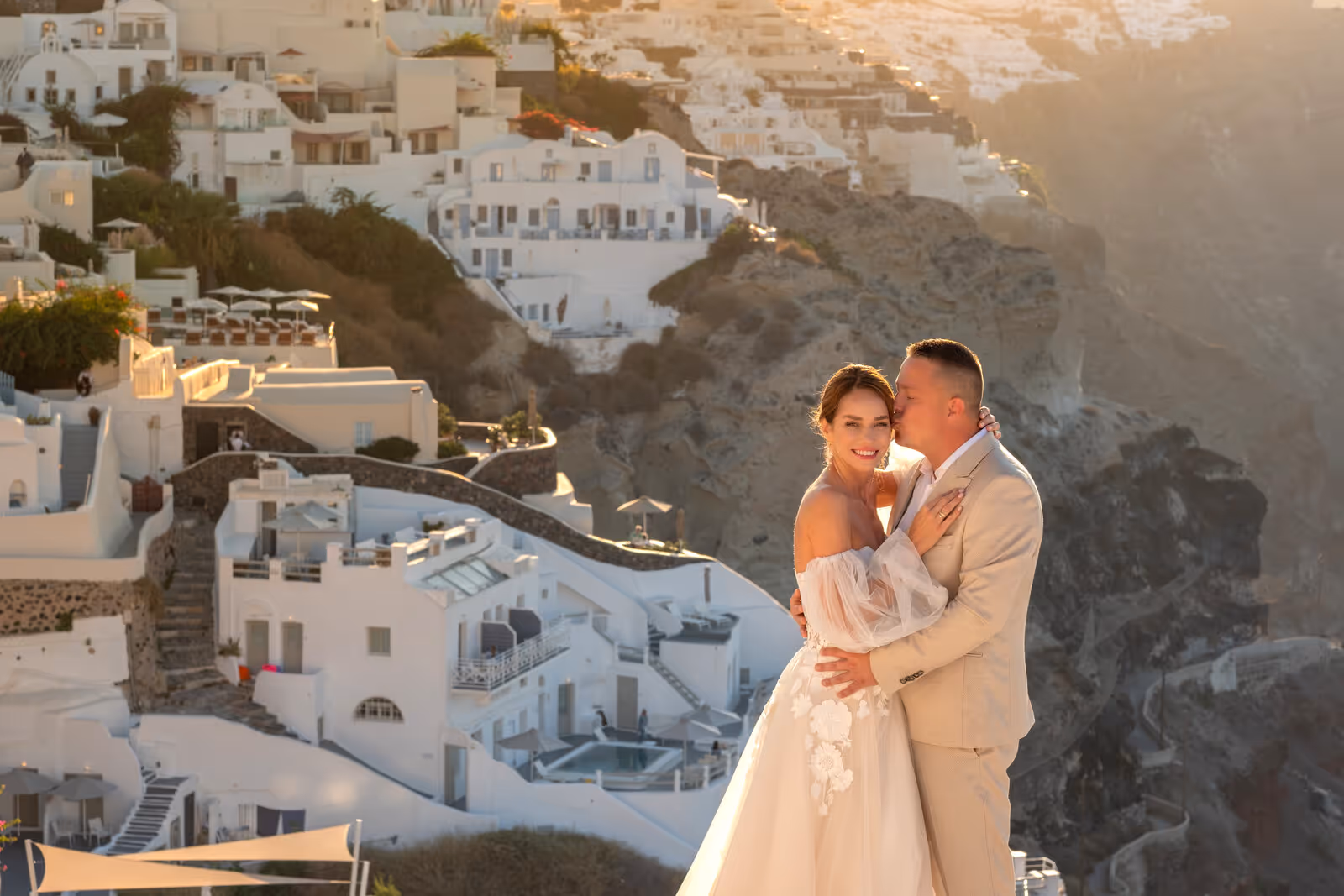 Ślub w Grecji. Santorini. Taras nr. 2. Zdjęcie nr. 79