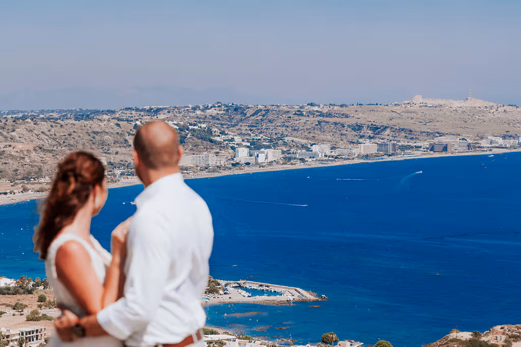 Ślub w Grecji - Rodos. Zdjęcie nr. 102