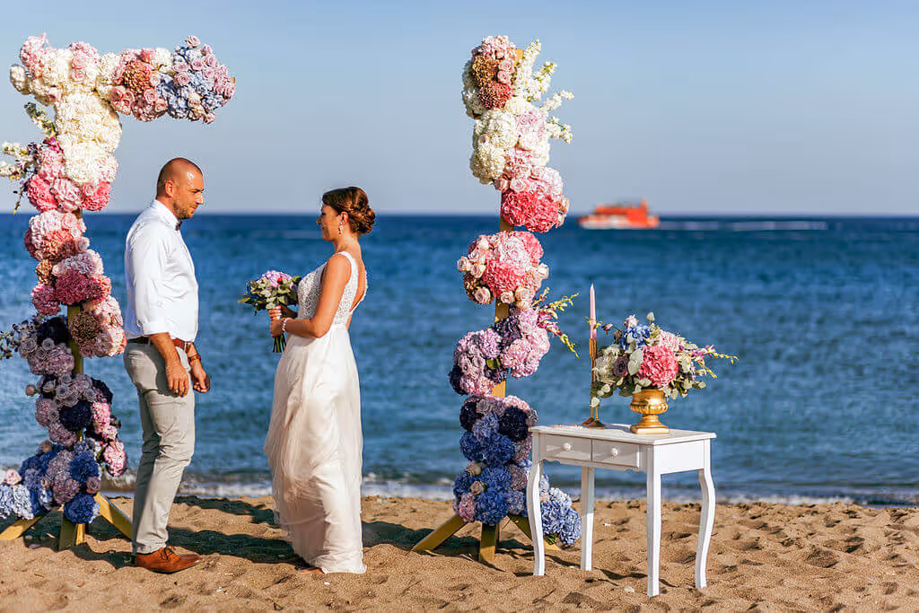 Ślub w Grecji - Rodos. Zdjęcie nr. 14