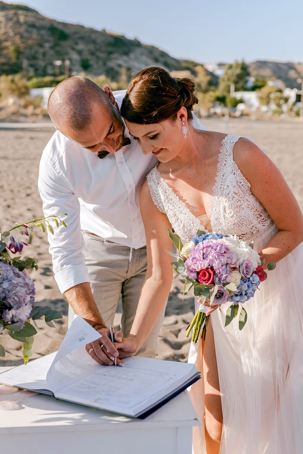 Ślub w Grecji - Rodos. Zdjęcie nr. 31