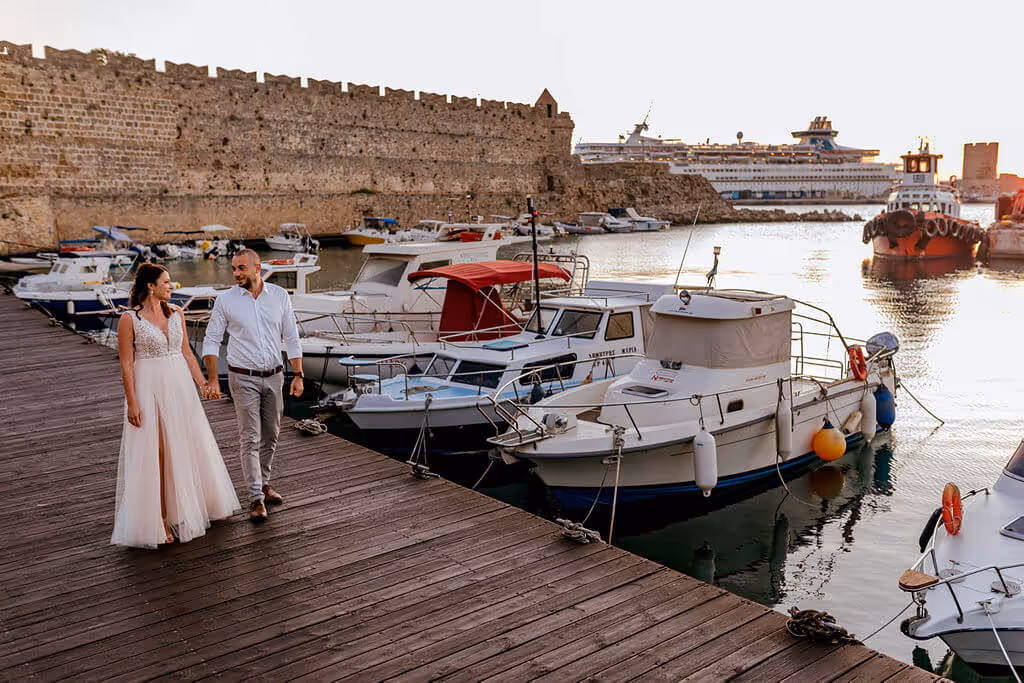 Ślub w Grecji - Rodos. Zdjęcie nr. 63