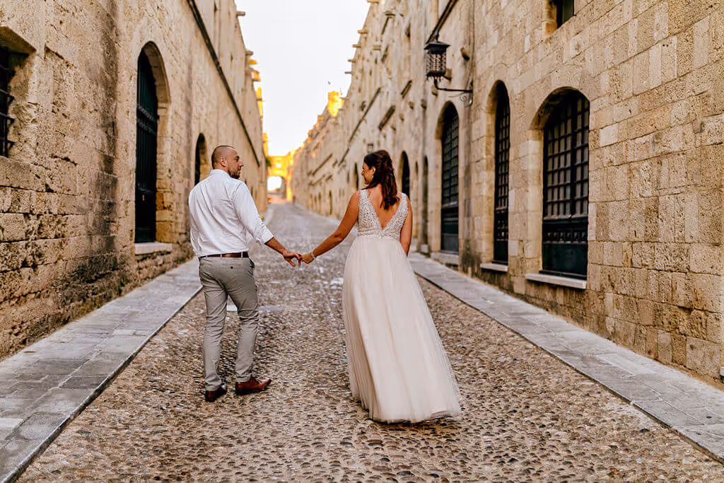 Ślub w Grecji - Rodos. Zdjęcie nr. 70