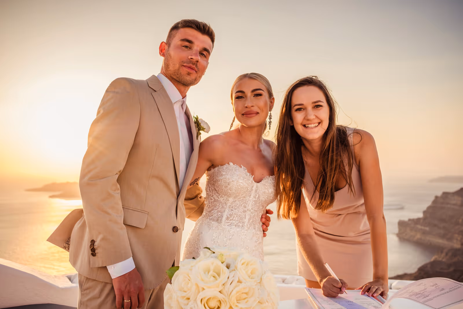Ślub w Grecji - Santorini. Taras nr. 2 Zdjęcie nr. 26