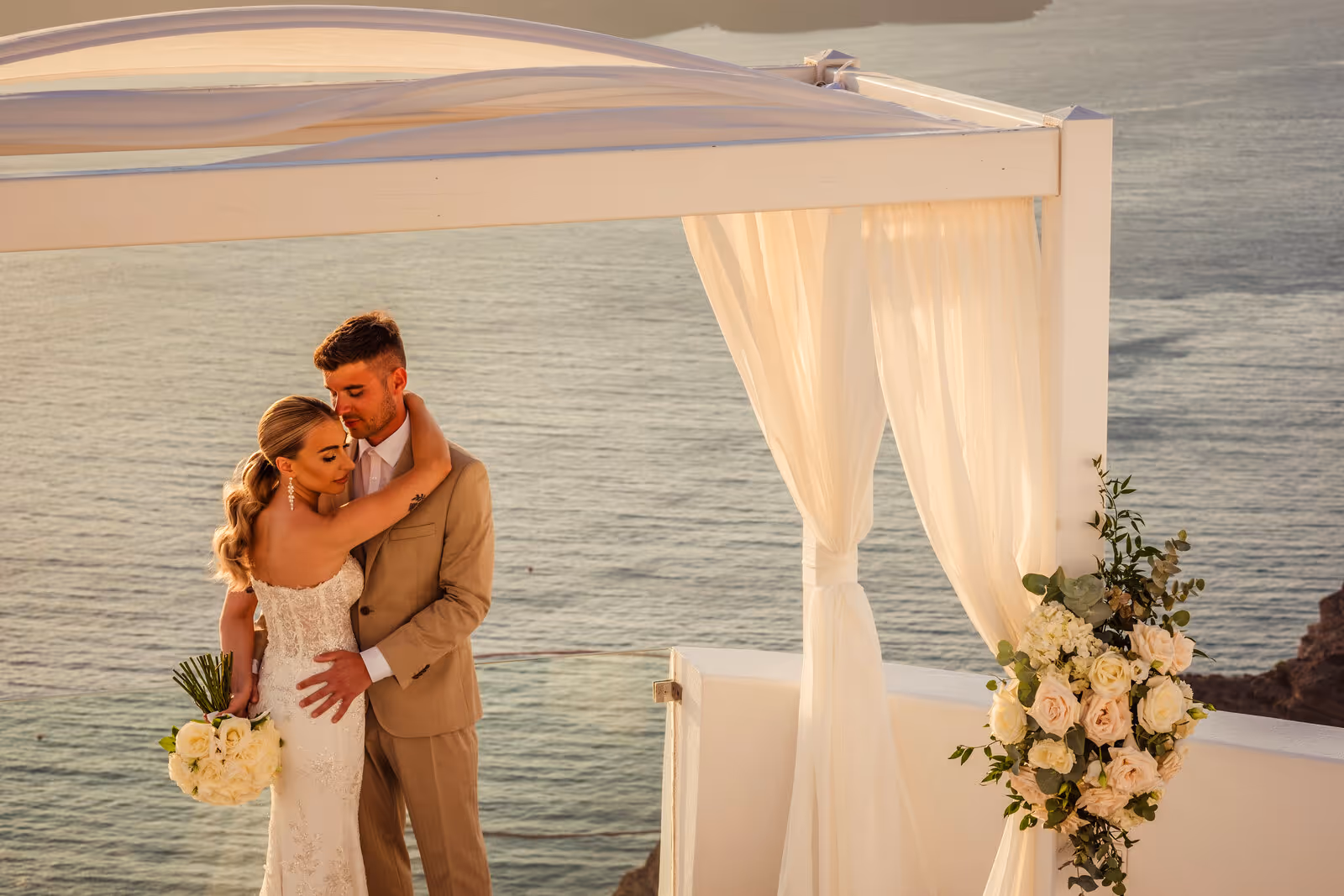 Ślub w Grecji - Santorini. Taras nr. 2 Zdjęcie nr. 8