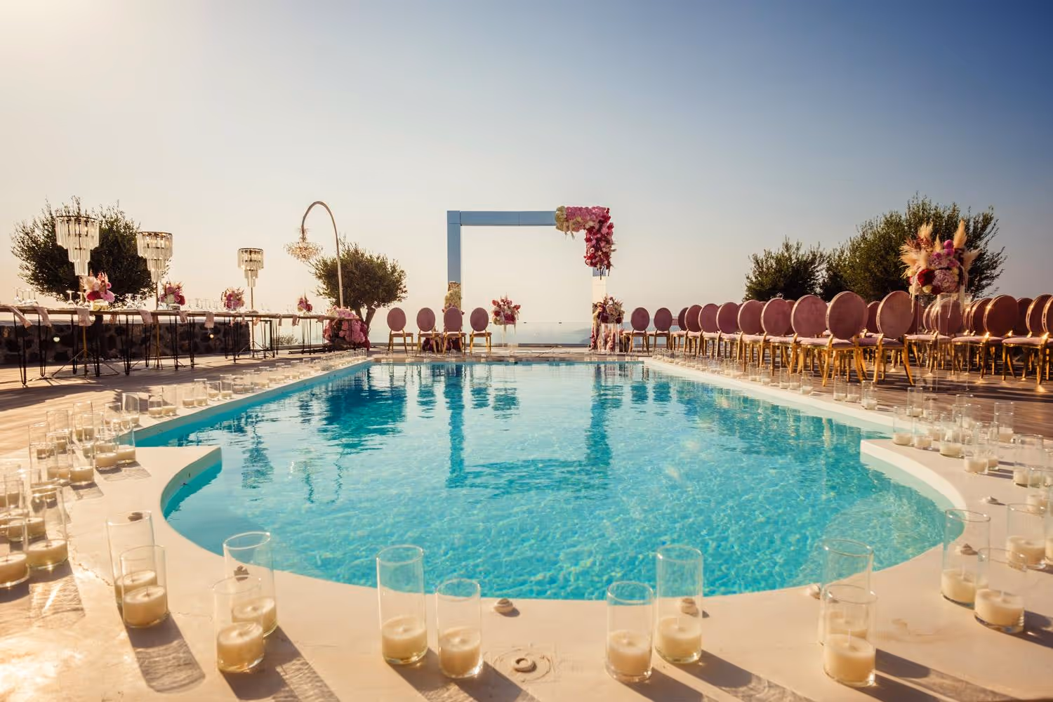 Ślub na Santorini. Prywatna Villa. Zdjęcie 3