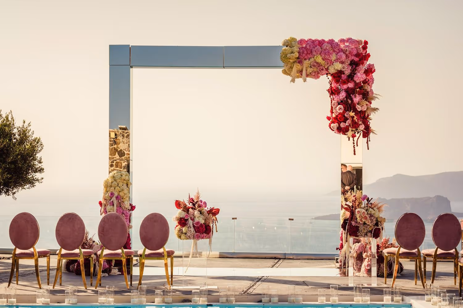 Ślub na Santorini. Prywatna Villa. Zdjęcie 4