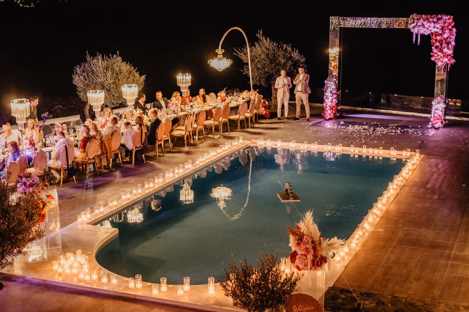 Ślub na Santorini. Prywatna Villa. Zdjęcie 8