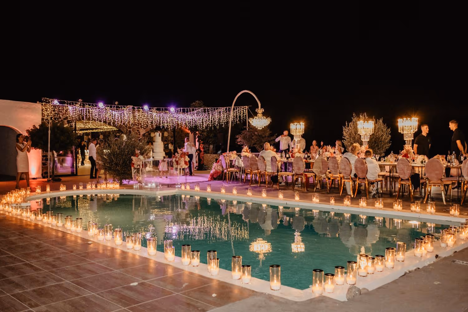 Ślub na Santorini. Prywatna Villa. Zdjęcie 9