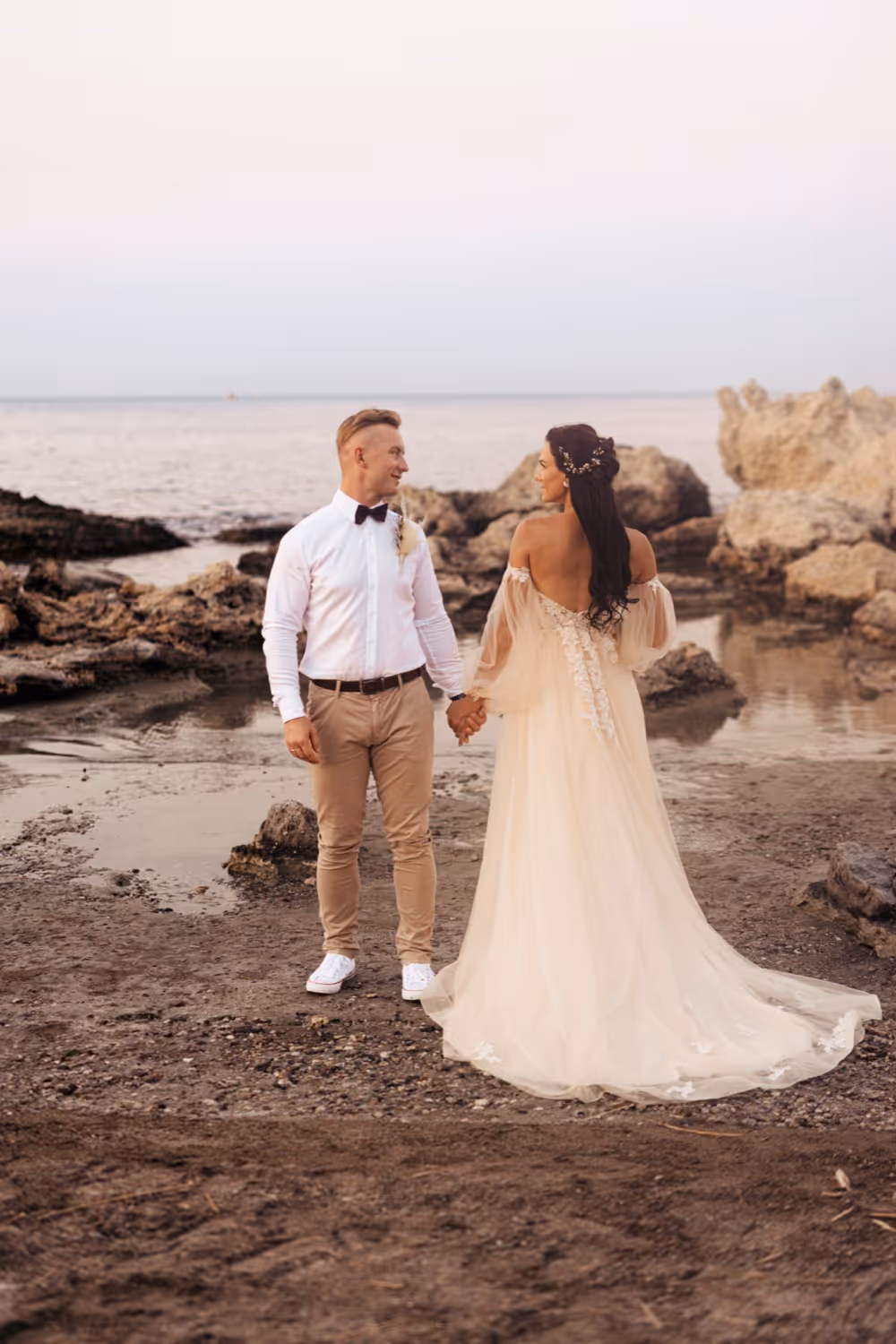 Ślub na Rodos. Piaszczysta plaża. Zdjęcie 8