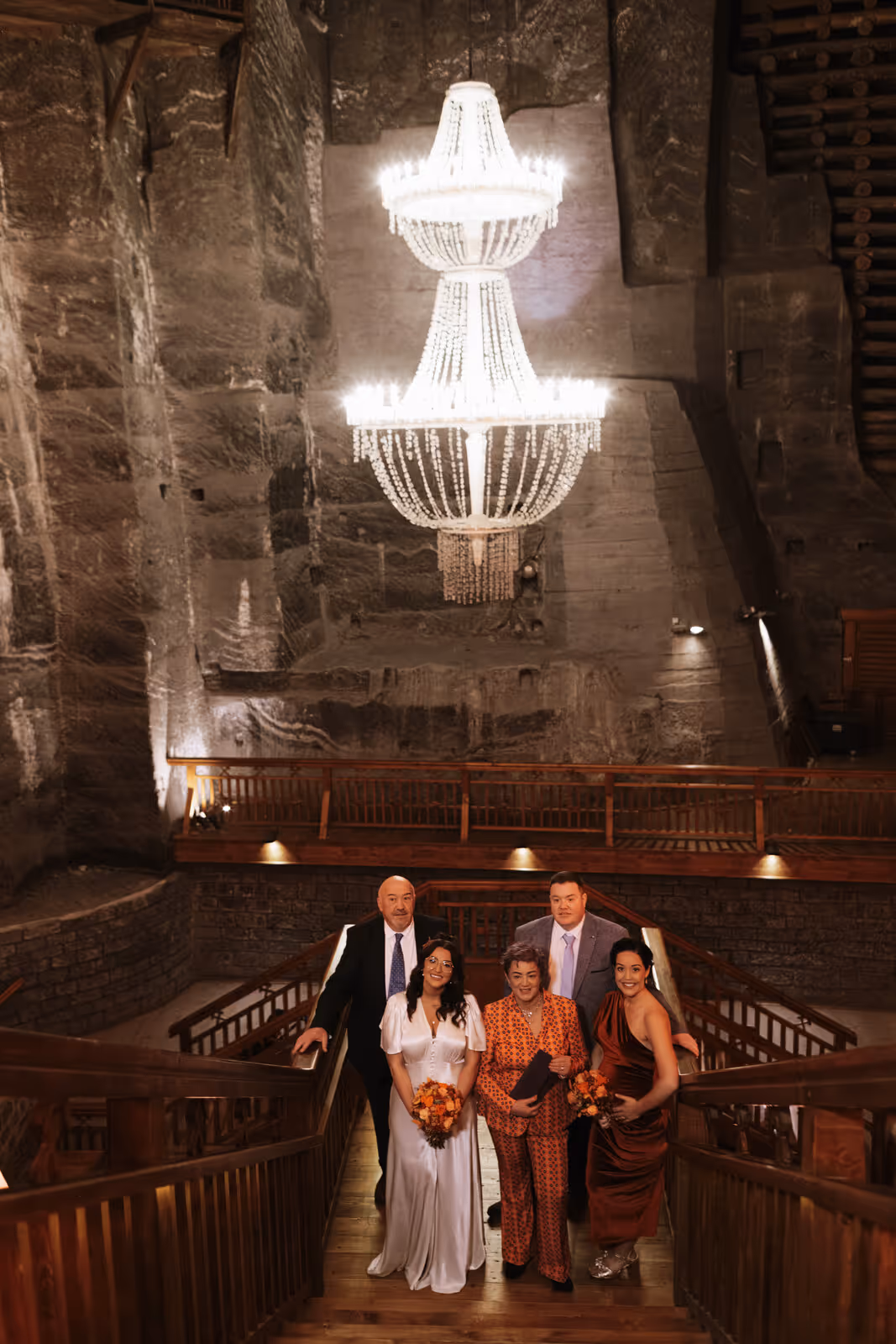 Ślub w Polsce. Kopalnia Soli w Wieliczce. Zdjęcie nr. 107