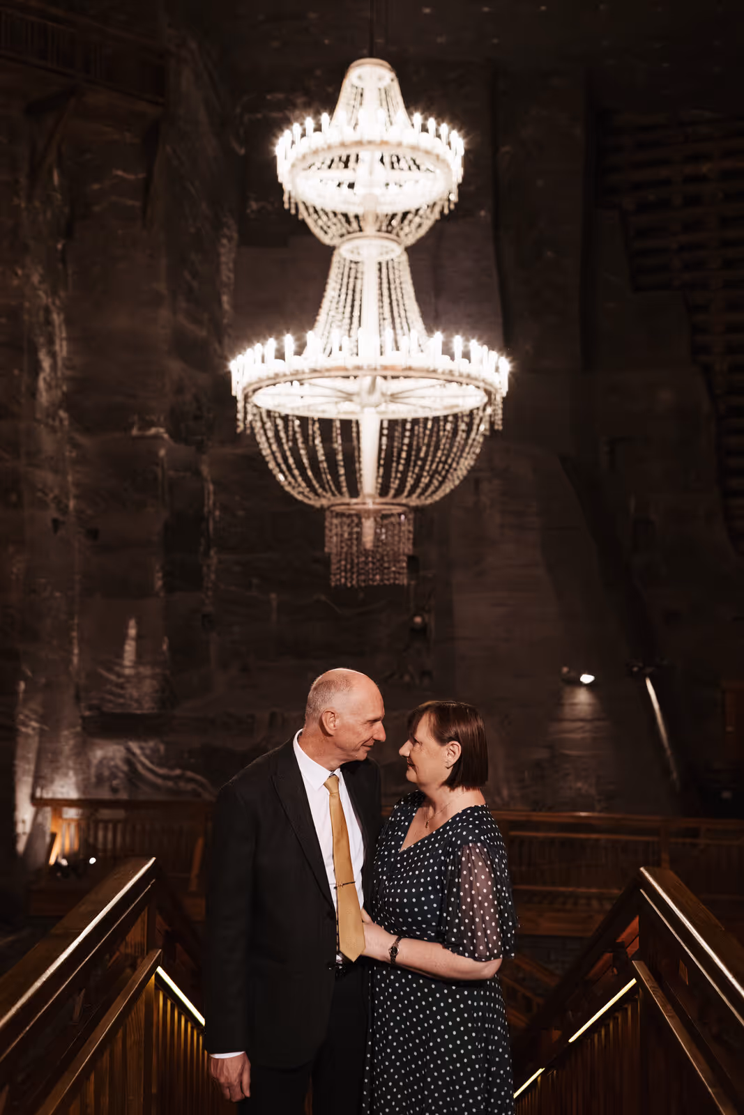 Ślub w Polsce. Kopalnia Soli w Wieliczce. Zdjęcie nr. 114