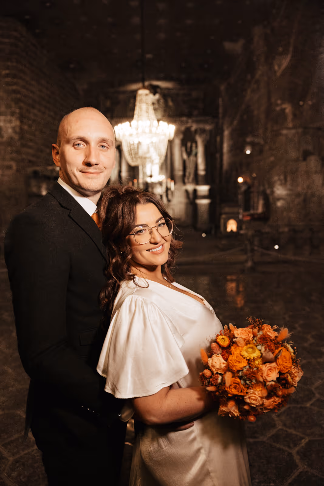 Ślub w Polsce. Kopalnia Soli w Wieliczce. Zdjęcie nr. 187