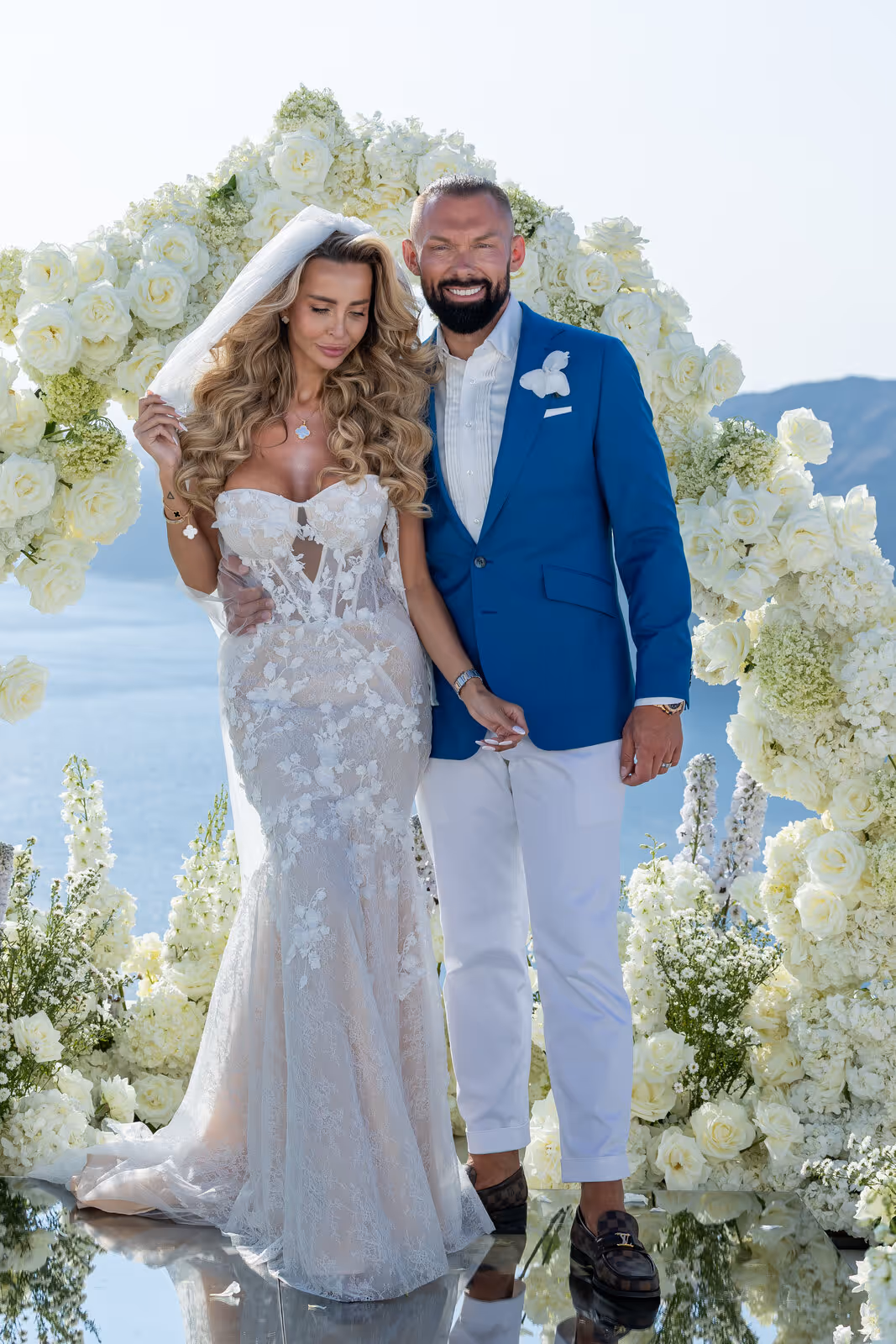 Ślub w Grecji. Santorini. Zdjęcie nr. 132