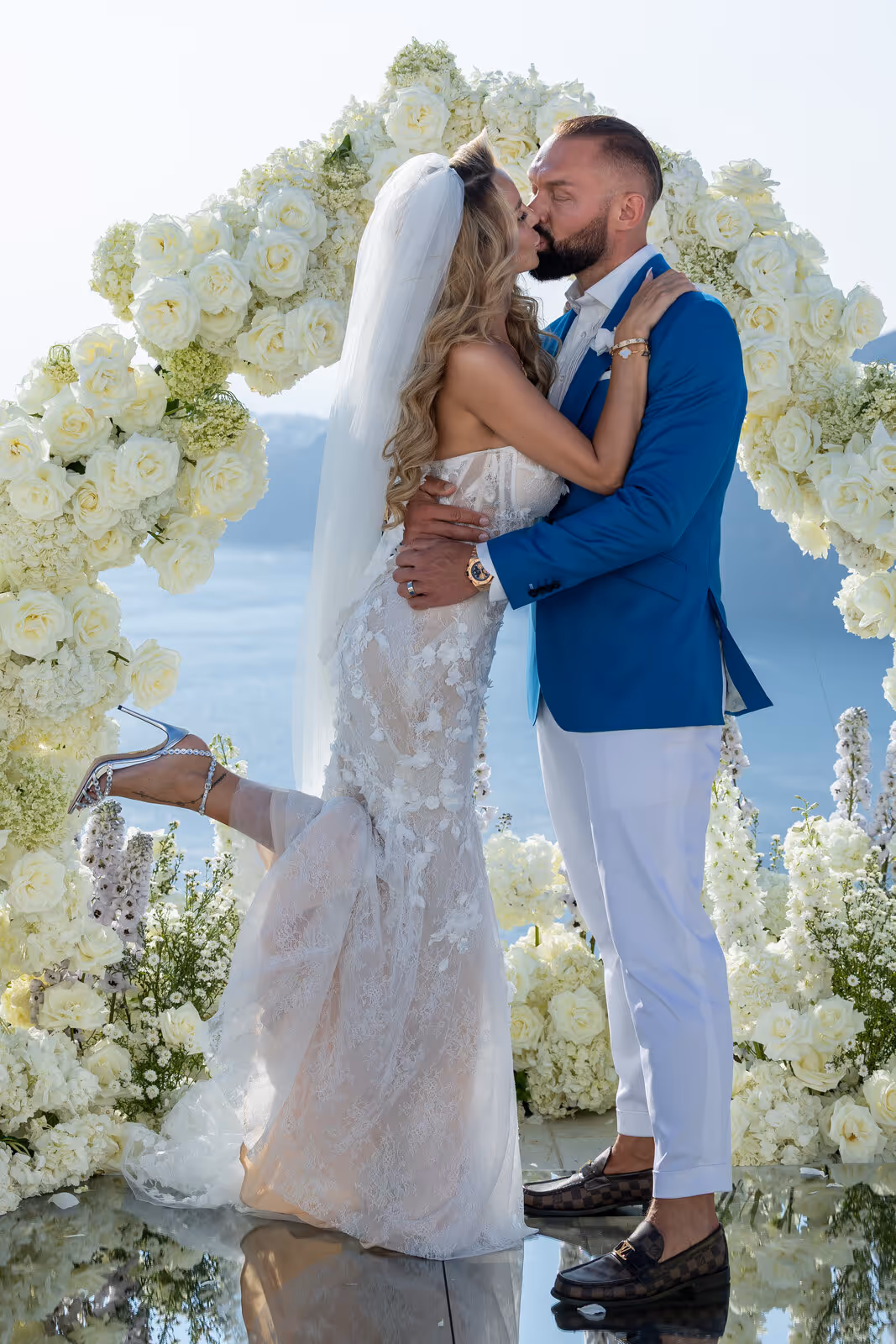 Ślub w Grecji. Santorini. Zdjęcie nr. 134