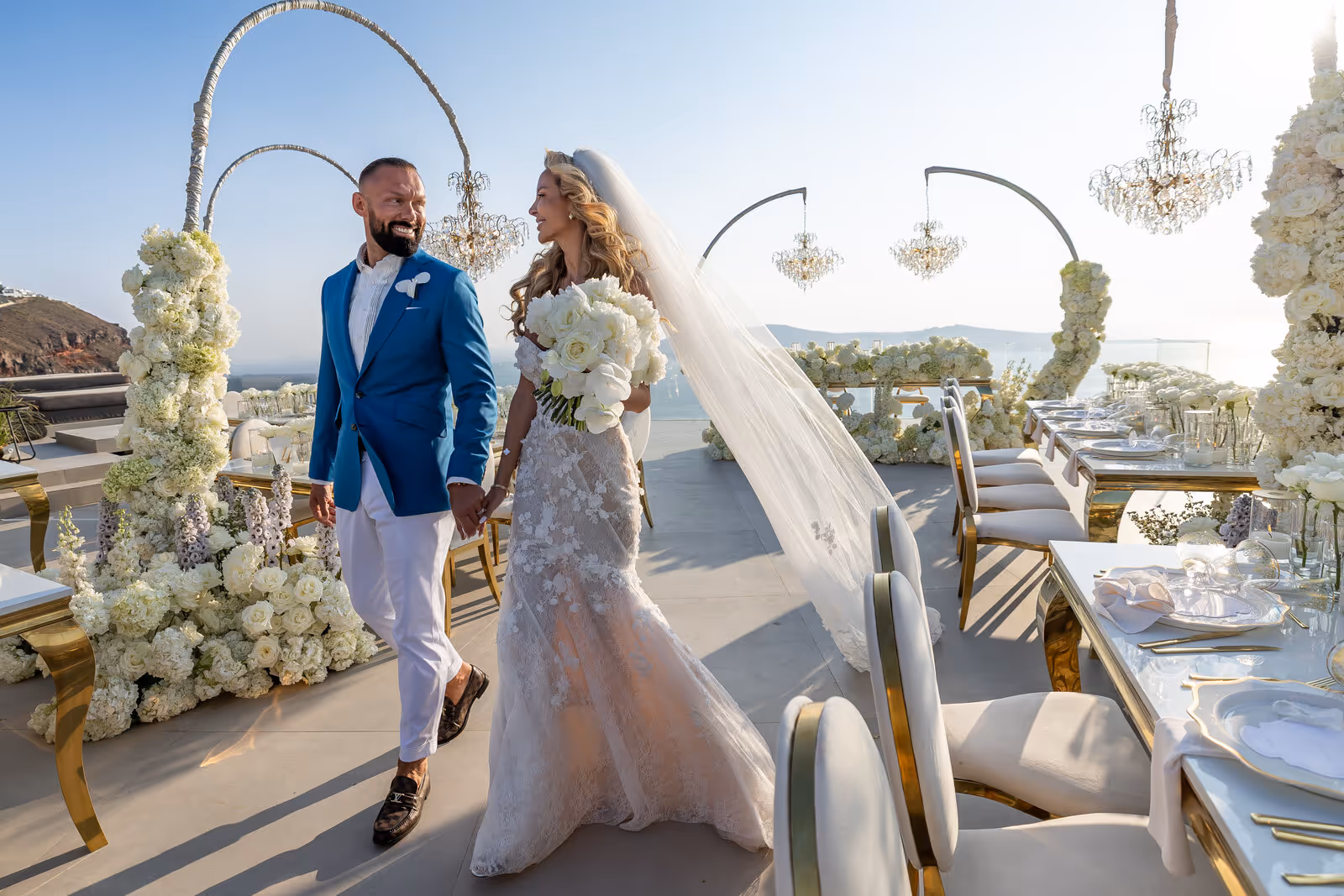 Ślub w Grecji. Santorini. Zdjęcie nr. 150