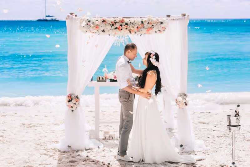 Ślub na Dominikanie. Zdjęcie nr. 12