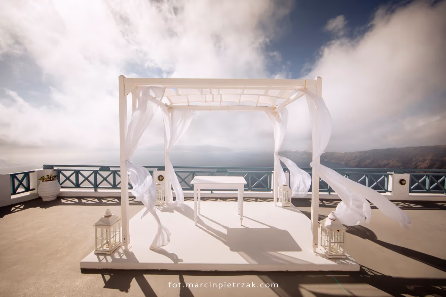 Ślub na Santorini. Taras numer 7. Zdjęcie 1