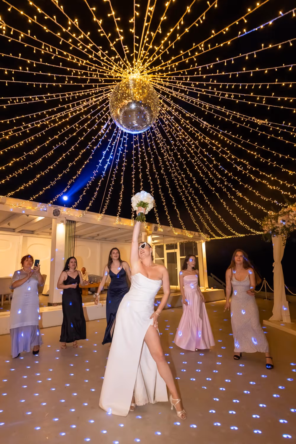 Ślub na Santorini. Taras numer 1. Zdjęcie 2