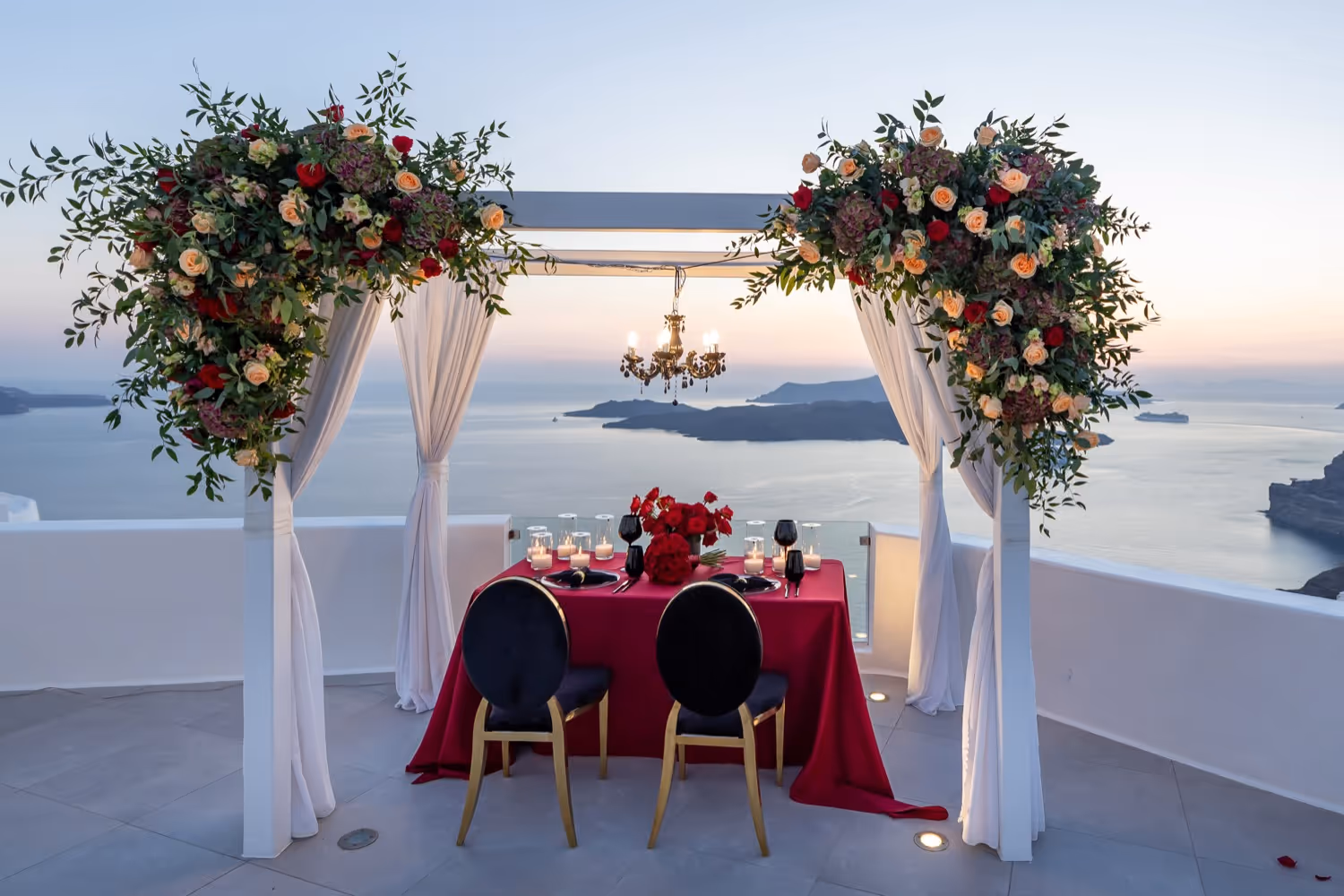 Ślub na Santorini. Taras numer 2. Zdjęcie 4