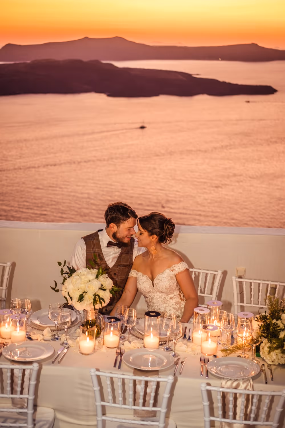 Ślub na Santorini. Taras numer 2. Zdjęcie 5