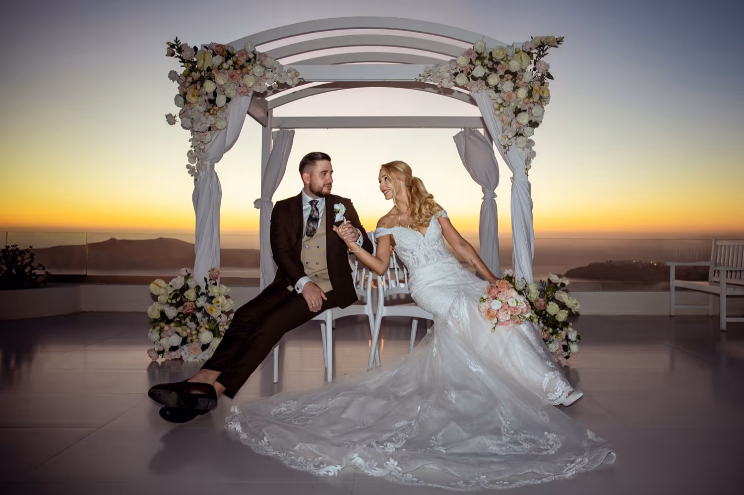 Ślub na Santorini. Taras numer 9. Zdjęcie 6