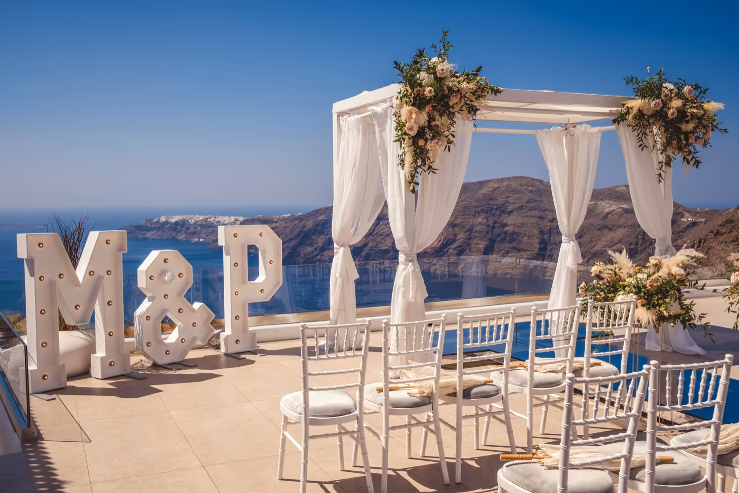 Ślub na Santorini. Taras numer 4. Zdjęcie 8