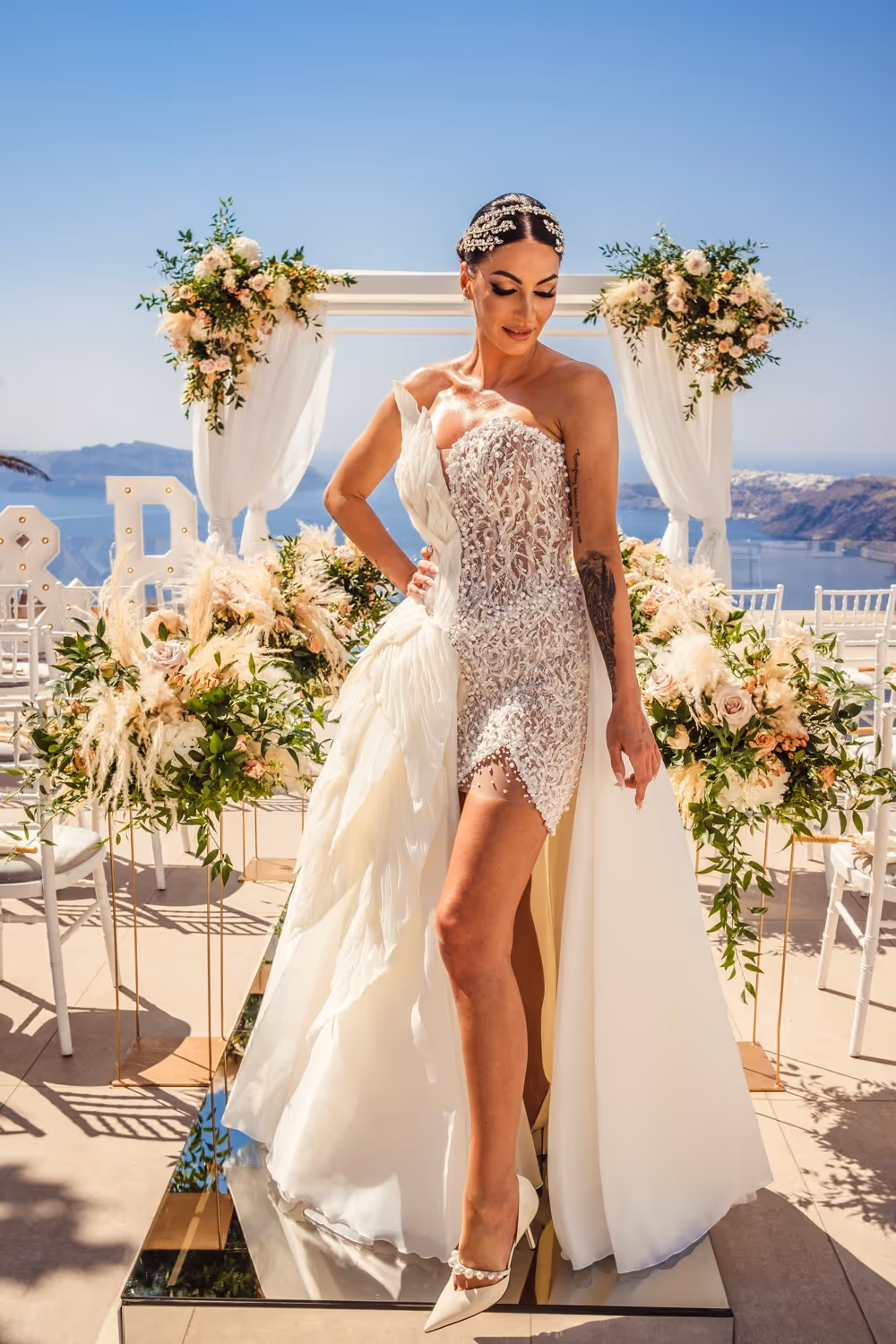 Ślub na Santorini. Taras numer 4. Zdjęcie 9