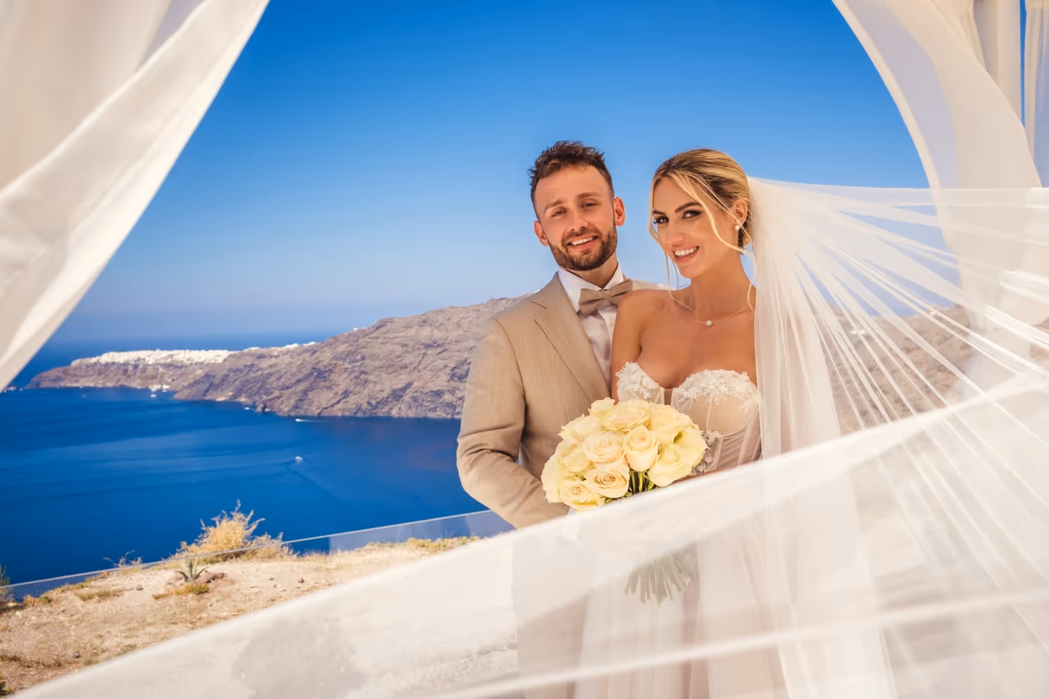 Ślub na Santorini. Taras numer 4. Zdjęcie 11