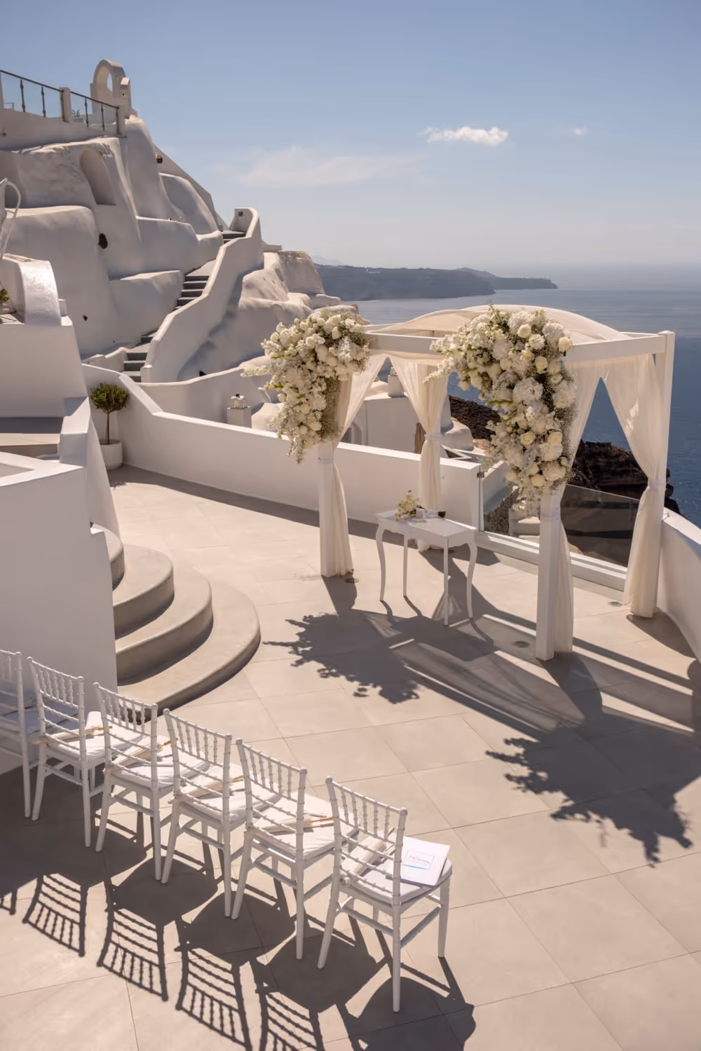 Ślub na Santorini. Taras numer 2. Zdjęcie 7