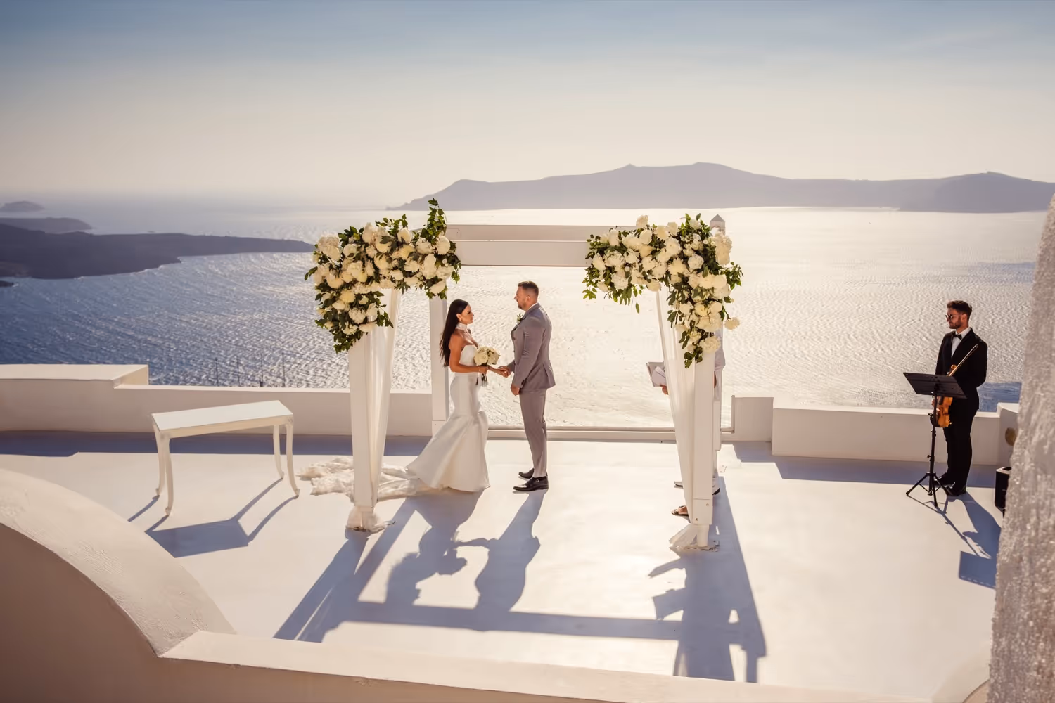 Ślub na Santorini. Taras numer 6. Zdjęcie 2