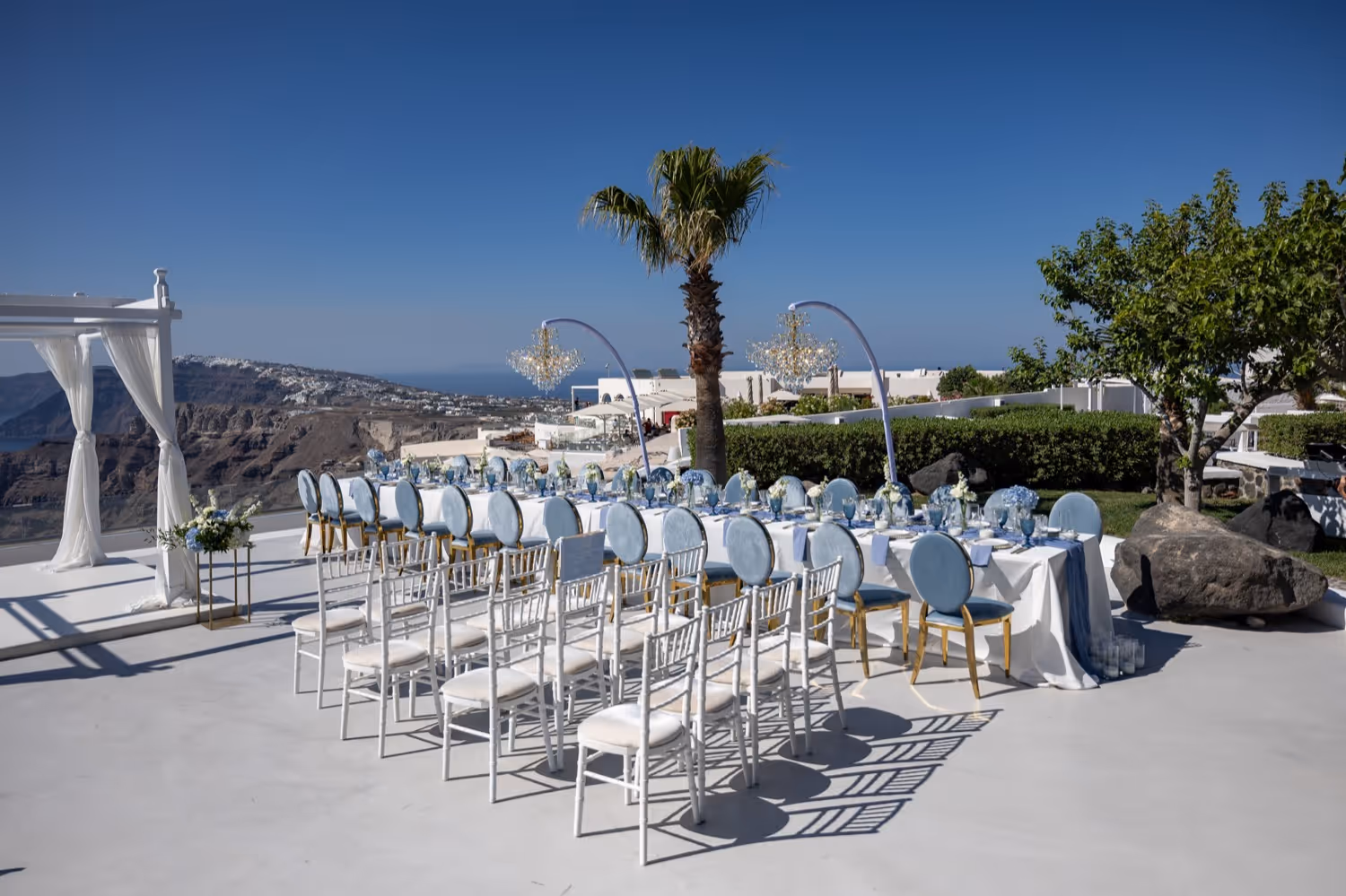 Ślub na Santorini. Taras numer 1. Zdjęcie 3