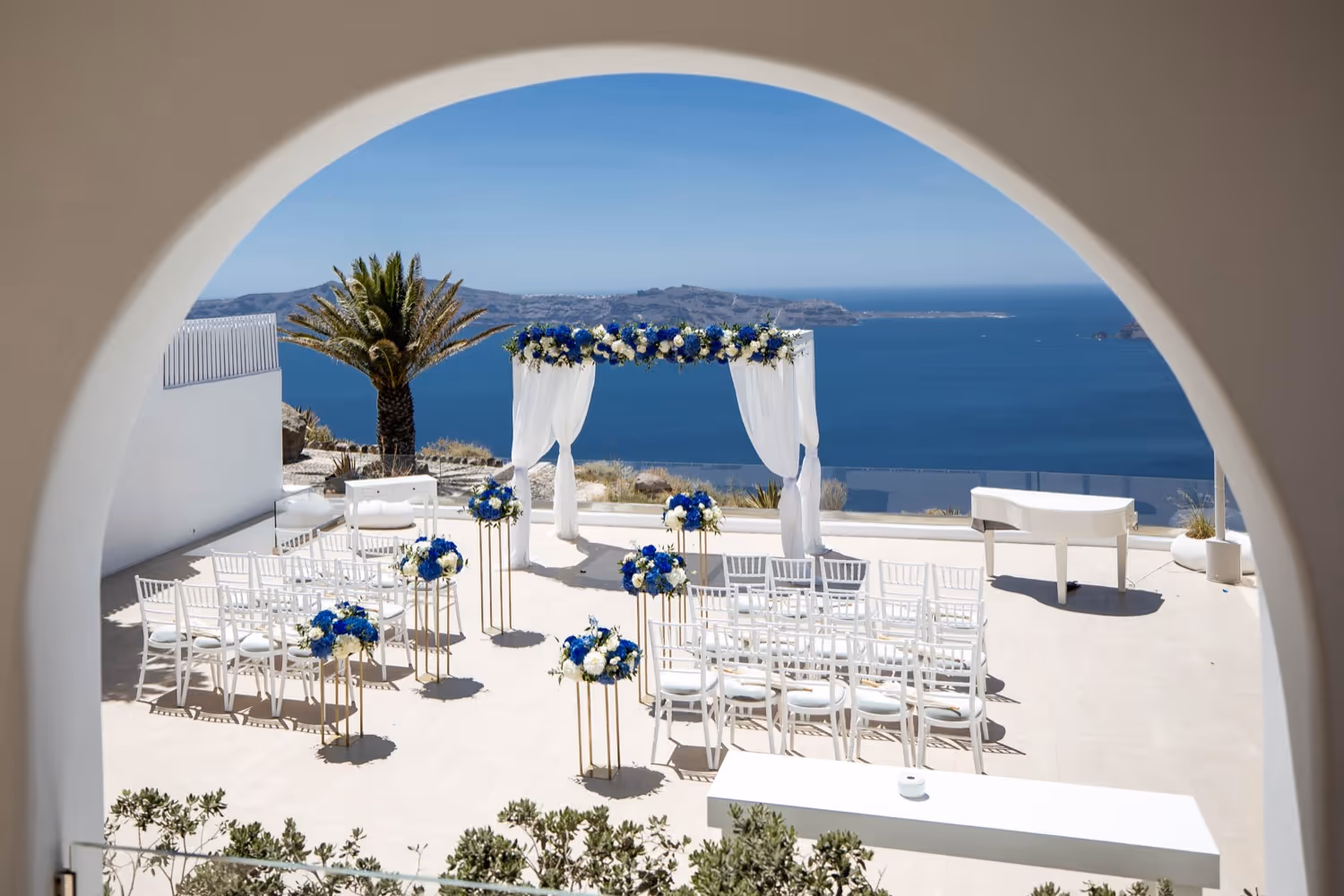Ślub na Santorini. Taras numer 4. Zdjęcie 13