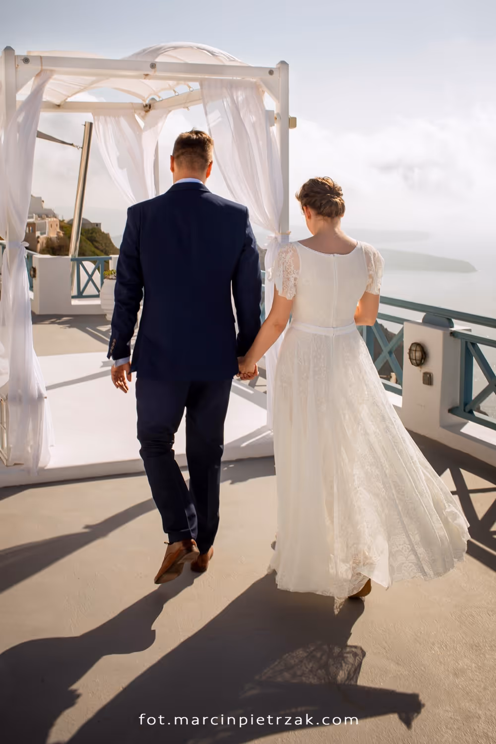 Ślub na Santorini. Taras numer 7. Zdjęcie 5