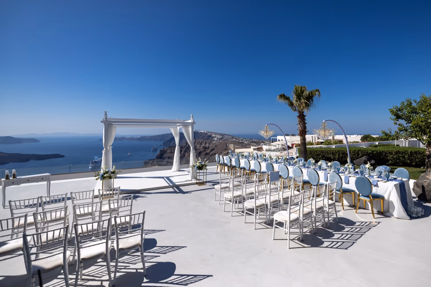 Ślub na Santorini. Taras numer 1. Zdjęcie 5
