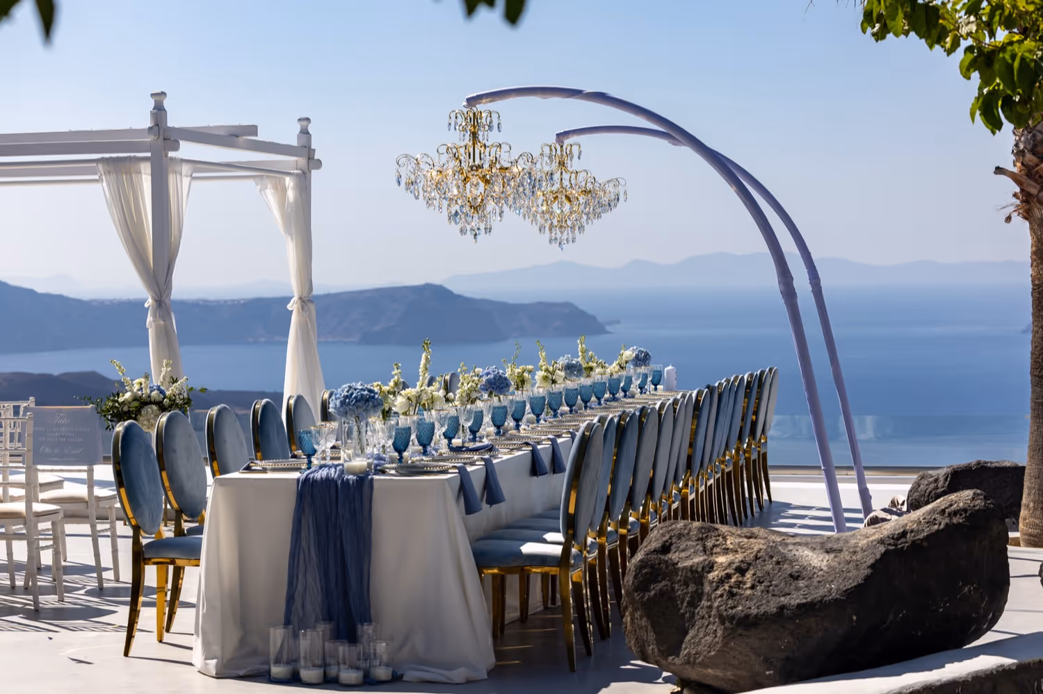 Ślub na Santorini. Taras numer 1. Zdjęcie 6