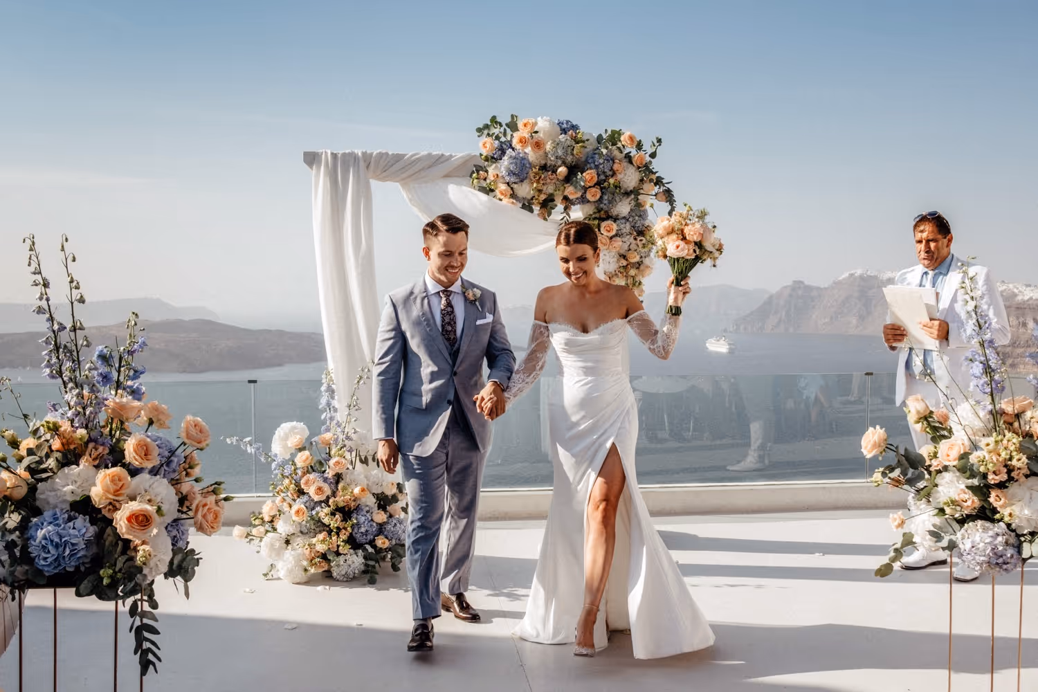 Ślub na Santorini. Taras numer 8. Zdjęcie 5