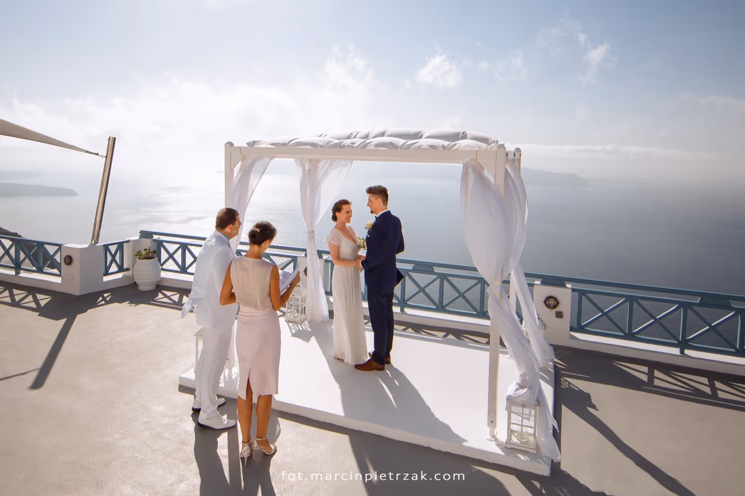 Ślub na Santorini. Taras numer 7. Zdjęcie 6