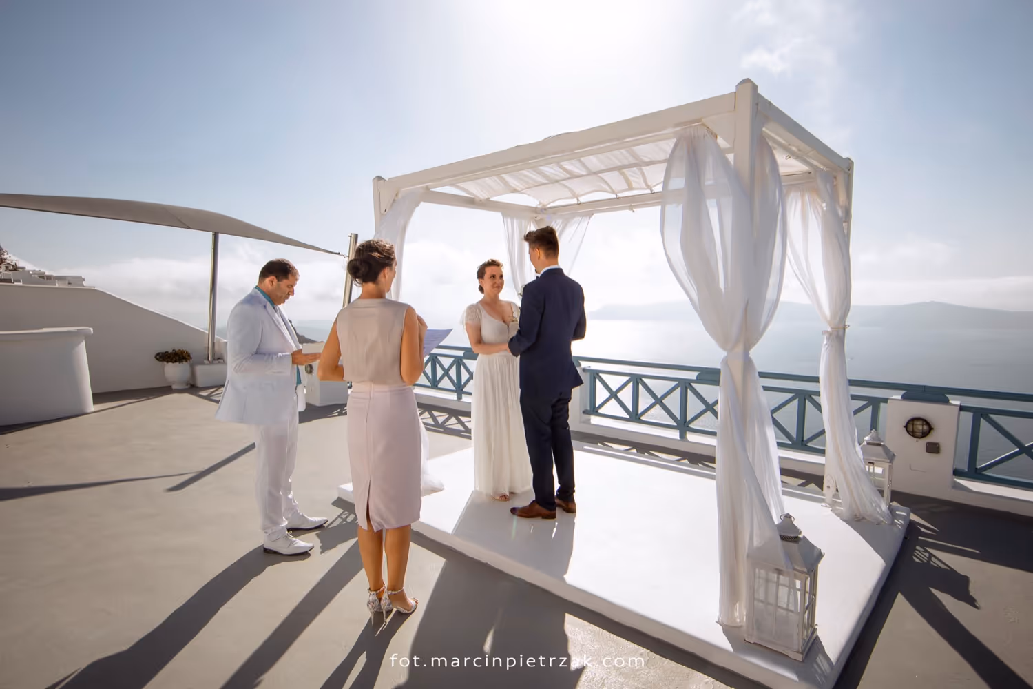 Ślub na Santorini. Taras numer 7. Zdjęcie 7