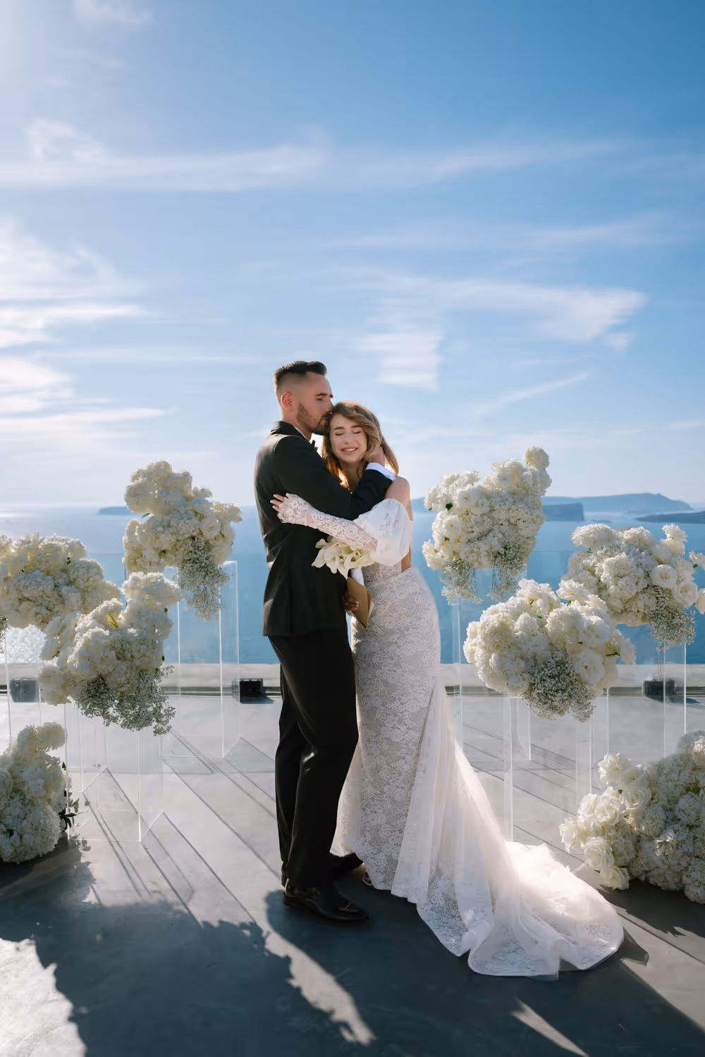 Ślub na Santorini. Taras numer 12. Zdjęcie 13