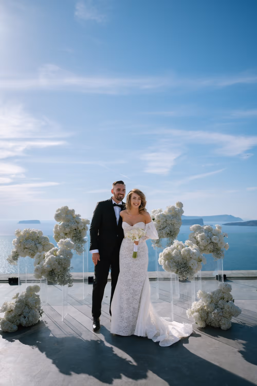 Ślub na Santorini. Taras numer 12. Zdjęcie 14